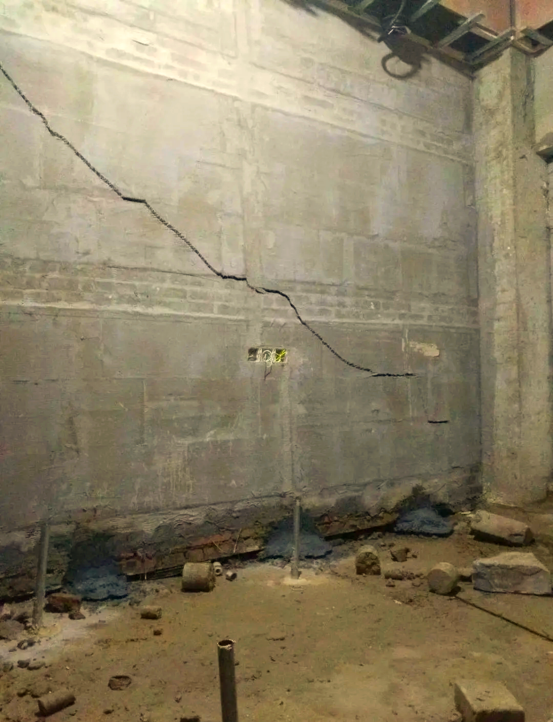 石家庄赞皇县房屋下沉加固